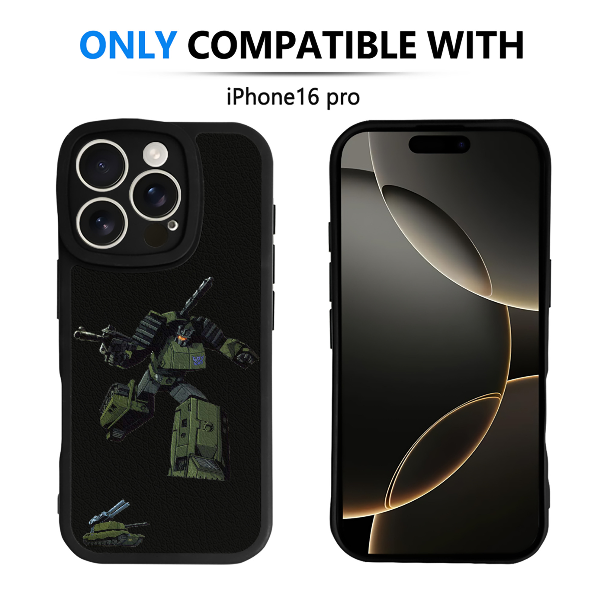 （画像用）  【iPhone 16シリーズ対応】シリコンスマホケース（レザー調） 材質：シリコン